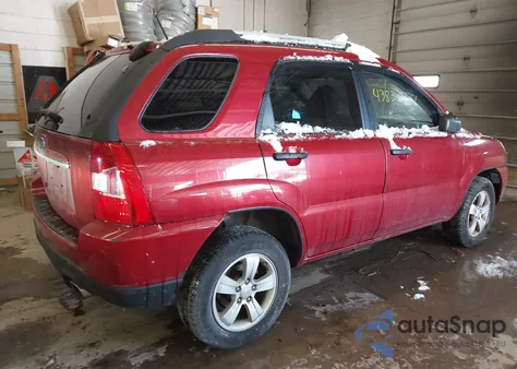 2010 Kia Sportage Lx z USA, uszkodzony, nr VIN KNDKG3A47A7706415